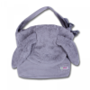 מגבת לתינוקות ולפעוטות מיננה אפור בהיר